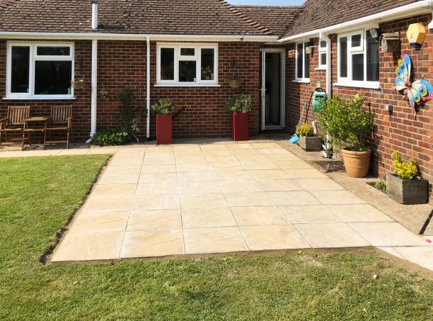 limestone patio