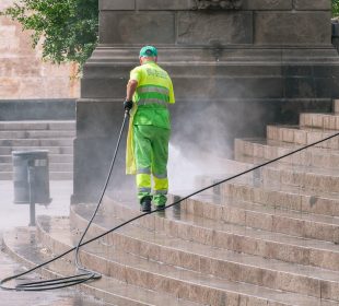 pressure washing