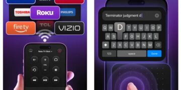 Universal TV remote app