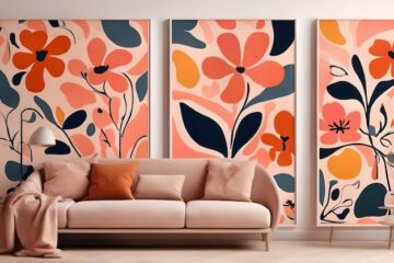 Abstract Floral Design