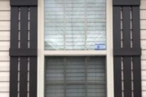 painting plastic shutters