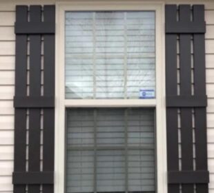 painting plastic shutters