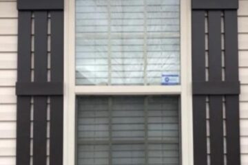 painting plastic shutters