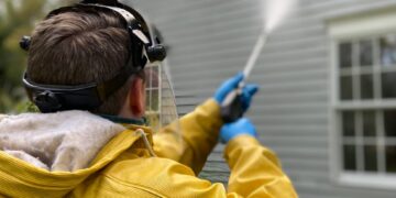 Patio cleaning services