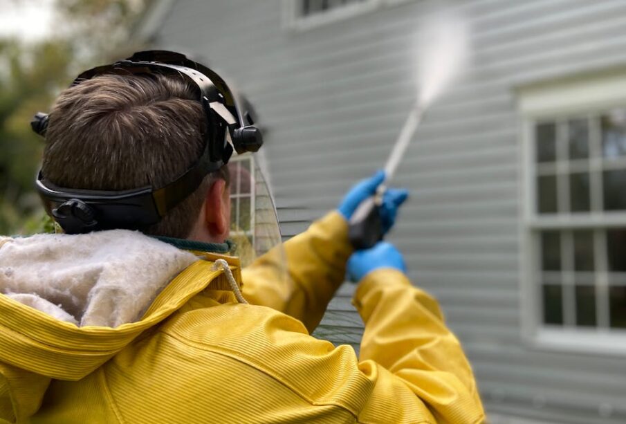 Patio cleaning services