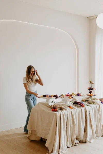 grazing table