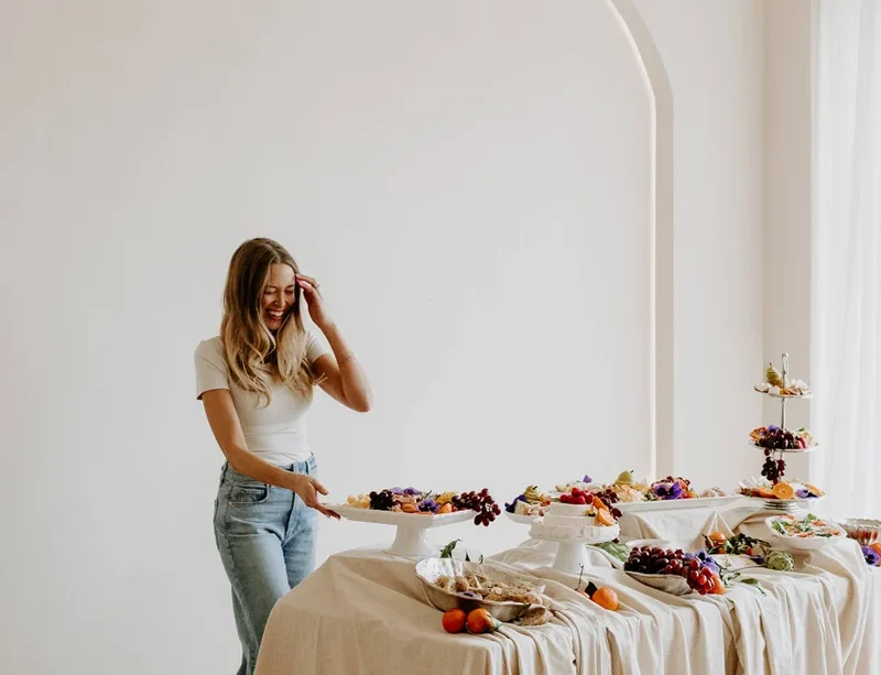 grazing table